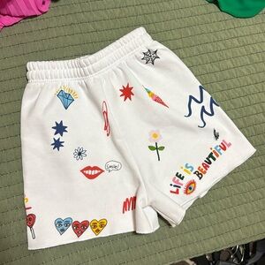 NWOT Mayfair Group x Iscreamcolour sweatshorts XS